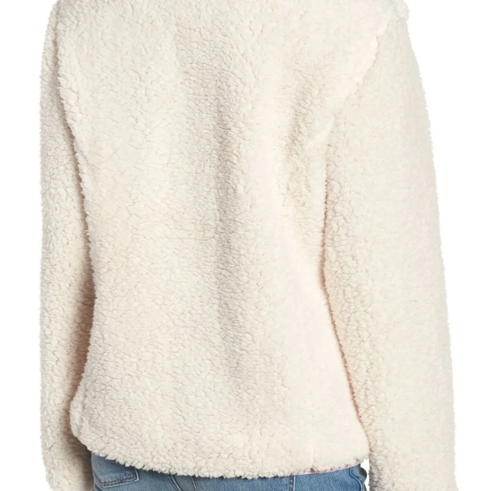 CASLON FLEECE JACKET‎ SOFT ! NEW